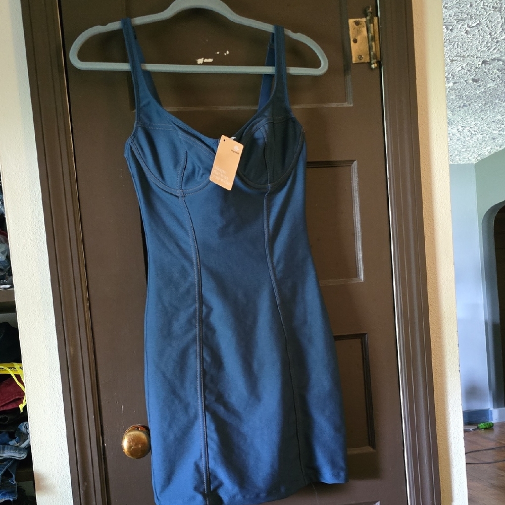 Popilush "Denim" Shapewear Dress